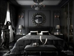 Black Bedroom Design